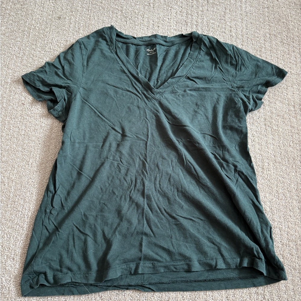 Plain Madewell Green TShirt